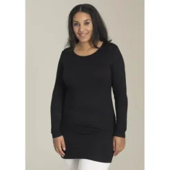 Sandgaard Amsterdam lang T-shirt - SG114 Black fra SANDGAARD