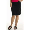 Sandgaard Copenhagen Begaline skirt - Sort bengalin nederdel SG145 Black fra SANDGAARD
