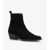 Shoedesign CALAMITY - Sort western støvle S232-1905 Suede Black fra Shoedesign Copenhagen