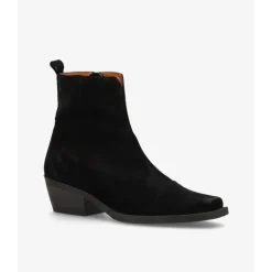 Shoedesign CALAMITY - Sort western støvle S232-1905 Suede Black fra Shoedesign Copenhagen