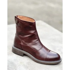 Shoedesign Copenhagen Dahlia - Brun støvle S222-1006-013-20 Ebony fra Shoedesign Copenhagen