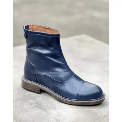Shoedesign Copenhagen Dahlia - Blå støvle S222-1006-033-20 Jeans fra Shoedesign Copenhagen