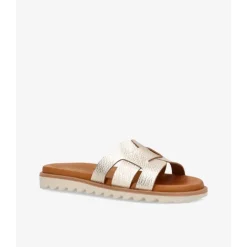 Shoedesign Copenhagen LINDA - Guld sandal SD-43 Leather Gold fra Shoedesign Copenhagen
