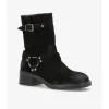 Shoedesign Copenhagen MAGGIE SB - Sort bikerstøvle SDboot10001 Black fra Shoedesign Copenhagen