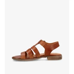 Shoedesign Copenhagen Renata - Brun skindsandal SD-6 Leather Brandy fra Shoedesign Copenhagen