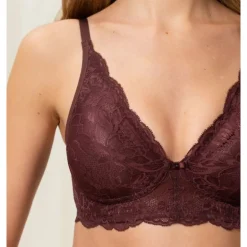 Triumph Amourette Charm N03 - Brun BH uden bøjle 10210687 fra Triumph