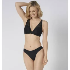 Triumph Aura Spotlight High Leg String 10207998 Black fra Triumph