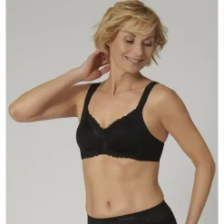 Triumph Modern Lace + Cotten N - Bh 10207539 Black fra Triumph