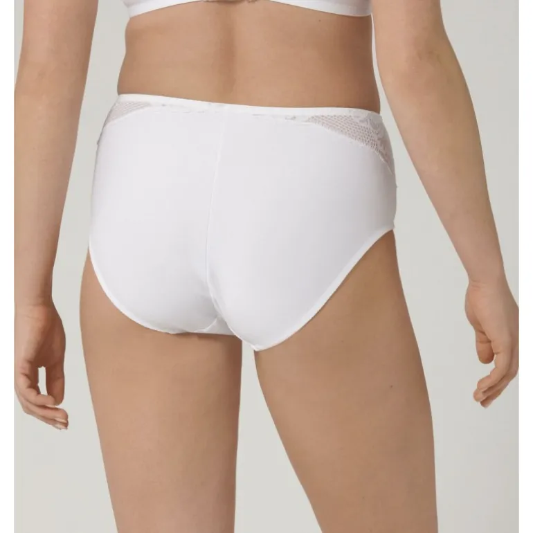 Triumph Modern Lace+Cotten Maxi - Trusse 10207493 White fra Triumph