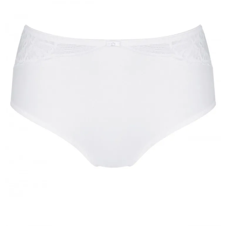 Triumph Modern Lace+Cotten Maxi - Trusse 10207493 White fra Triumph