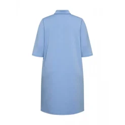 Wasabi WA-SABINA 32 - Lyseblå sweat kjole W20265 Air Blue fra Wasabiconcept