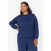 Wasabi WASABINA 25 - Marine sweatshirt med snøre W20193 Blue Iris fra Wasabiconcept