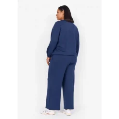 Wasabi WASABINA 25 - Marine sweatshirt med snøre W20193 Blue Iris fra Wasabiconcept