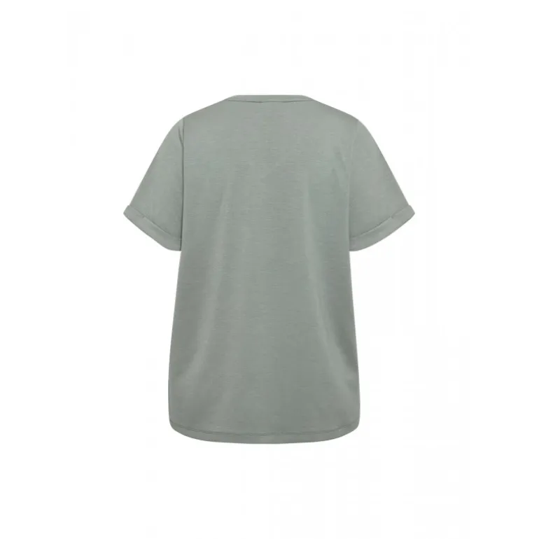 Wasabi WA-SABRINA 37 - Grøn blød bluse W20305 Misty fra Wasabiconcept