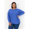 Wasabi WA-SAMANDA 1 - Blå strik med knapper i bag W30000 Amparo Blue fra Wasabiconcept