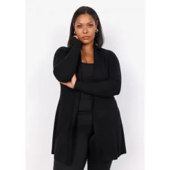 Wasabi WA-SAMANDA 2 - Sort cardigan W30001 Black fra Wasabiconcept