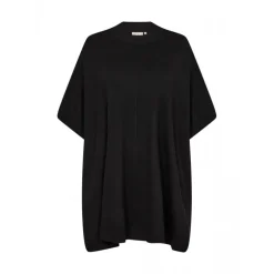 Wasabi WA-SAMANDA 17 - Sort poncho W30061 Black fra Wasabiconcept