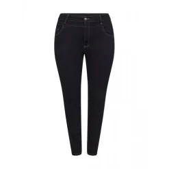 Wasabi WA-SELMA 1 - Mørkeblå Jeans W10457 Blue Black Denim fra Wasabiconcept