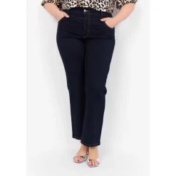 Wasabi WA-SELMA 2 - Mørkeblå Jeans W10458 Blue Black Denim fra Wasabiconcept