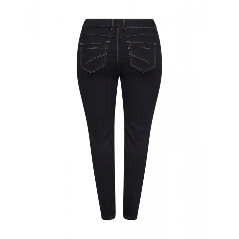 Wasabi WA-SELMA 1 - Mørkeblå Jeans W10457 Blue Black Denim fra Wasabiconcept