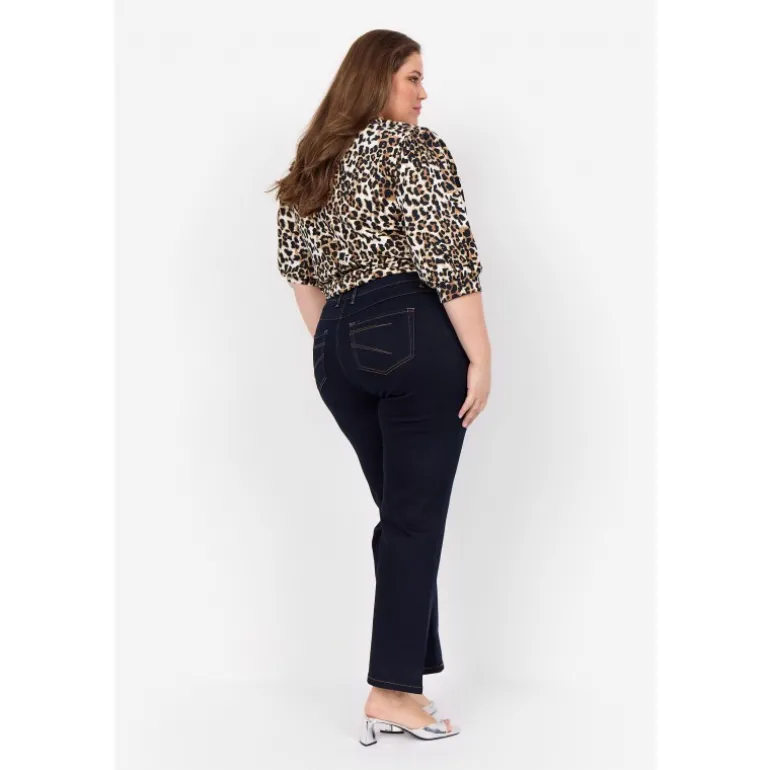 Wasabi WA-SELMA 2 - Mørkeblå Jeans W10458 Blue Black Denim fra Wasabiconcept