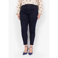 Wasabi WA-SELMA 1 - Mørkeblå Jeans W10457 Blue Black Denim fra Wasabiconcept