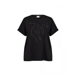 Wasabi WA-SIBELLE 9 - Sort t-shirt W20240 Black fra Wasabiconcept