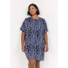 Wasabi WA-VALERA 4 - Blå printet tunika W10366 Amparo Blue Combi fra Wasabiconcept