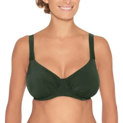 Wiki Full Cup bikini Top - Grøn bikini overdel 651-3467 Olive fra WIKI