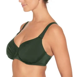 Wiki Full Cup bikini Top - Grøn bikini overdel 651-3467 Olive fra WIKI