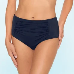Wiki Swim Midi Shape - Marineblå bikini trusse 651-4108 Midnight fra WIKI