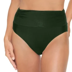 Wiki Swim Tai de luxe - Grøn Bikini trusse 651-4207 Olive fra WIKI