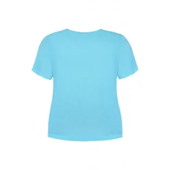 Zhenzi AGAR 191 Bolero S/S - Turkis Cardigan 200267 Bright Turquois fra Zhenzi
