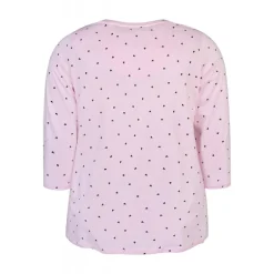 Zhenzi Alberta 627-T-shirt 3/4 - Lyserød t-shirt 200627 Cherry Blossom fra Zhenzi