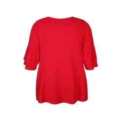 Zhenzi Debi 542 Tunic 3/4 - Rød tunika 200542 Tango Red fra Zhenzi