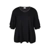 Zhenzi Debi 542 Tunic 3/4 - Sort tunika 200542 Black fra Zhenzi