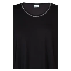 Zhenzi Debi 542 Tunic 3/4 - Sort tunika 200542 Black fra Zhenzi