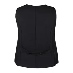 Zhenzi Dena 700-Waistcoat - Sort vest 200700 Black fra Zhenzi