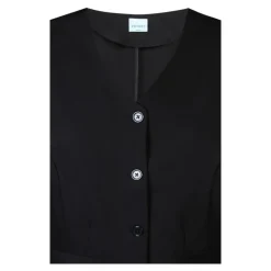Zhenzi Dena 700-Waistcoat - Sort vest 200700 Black fra Zhenzi