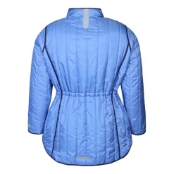 Zhenzi Elea 609-JAcket L/S - Blå vendbar dynejakke 200609 Cornflower Blue fra Zhenzi