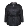 Zhenzi Elea 609-JAcket L/S - Sort vendbar dynejakke 200609 Black fra Zhenzi