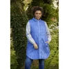 Zhenzi Elea 608-Waistcoat - Vatteret vendbar vest 200608 Cornflower Blue fra Zhenzi