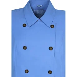Zhenzi Elia 604-Jacket L/S - Blå frakke 200604 Cornflower blue fra Zhenzi