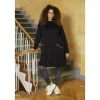 Zhenzi Ella 632-Tunic L/S - Sort tunika 200632 Black fra Zhenzi