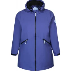 Zhenzi Floe 687 Jacket - Blå softshell jakke 200687 Blue dusk fra Zhenzi