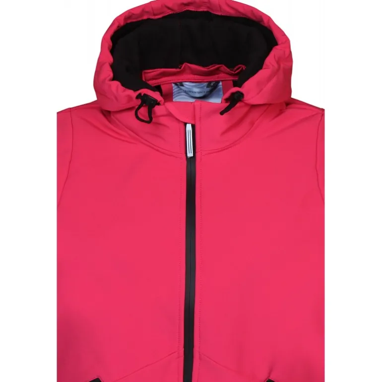 Zhenzi Floe 687 Jacket - Pink softshell jakke 200687 Raspberry fra Zhenzi