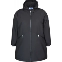 Zhenzi Floe 687 Jacket - Sort softshell jakke 200687 Black fra Zhenzi