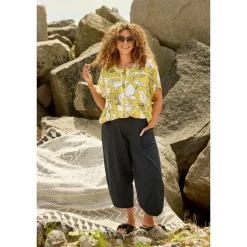 Zhenzi Huda 789-Pants - Sorte 7/8 bukser 200789 Black fra Zhenzi