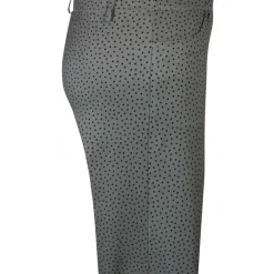 Zhenzi Jazzy 66 Jazzy fit - Armygrøn stumpebuks med prikker 200251 Army Way fra Zhenzi