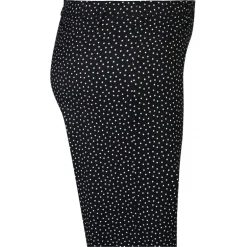 Zhenzi Jazzy 66 Jazzy fit - Sorte stumpebuks med prikker 200251 Black fra Zhenzi